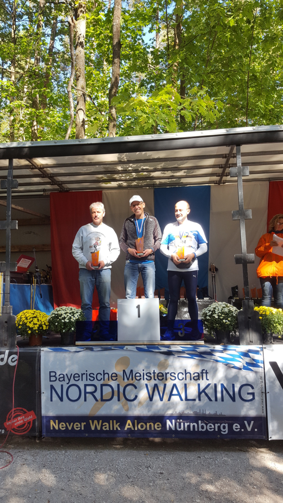 Bayrischen Meisterschaft im Nordic Walking