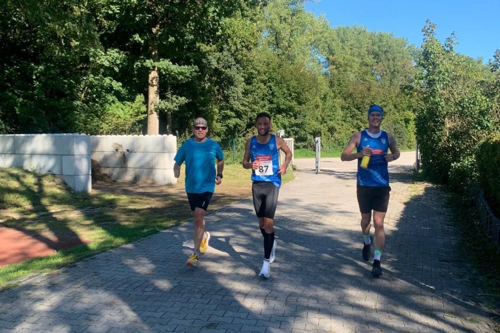 Norbert Lechner beim Auslaufen nach dem Crosslauf Winhöring 2026
